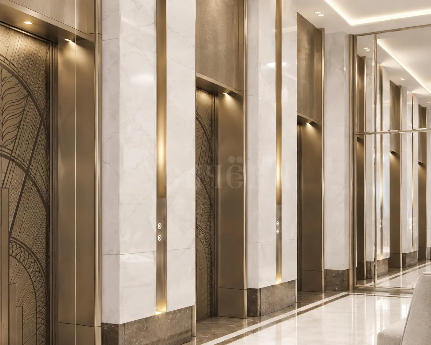 1-комнатная квартира 46,6 м² в ЖК «Файв Тауэрс»