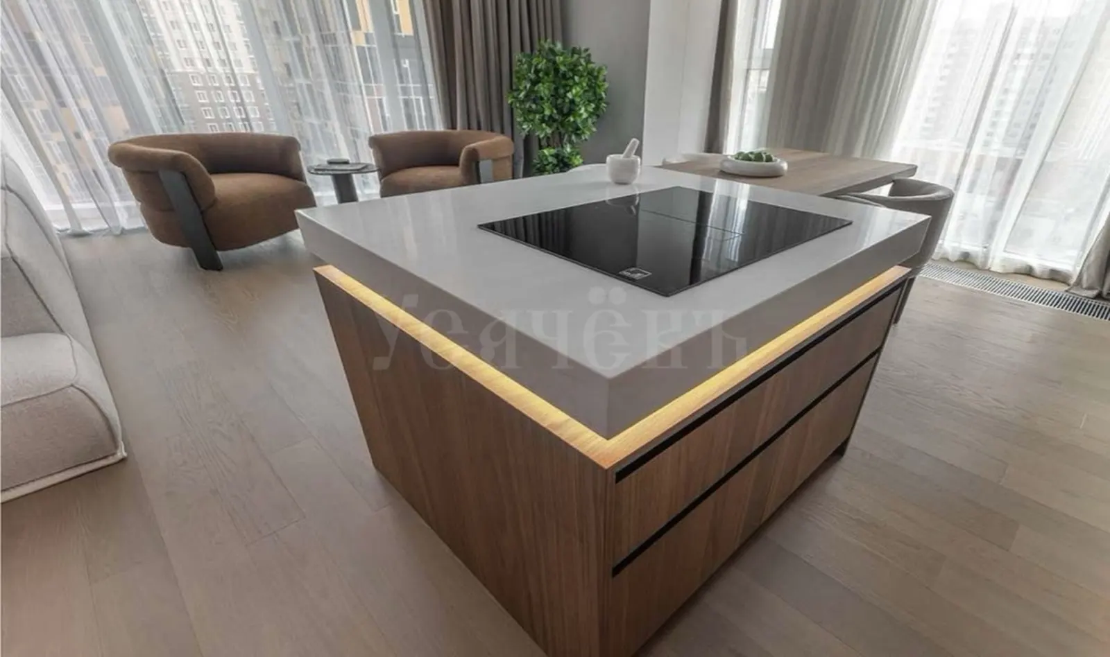 4-комнатная квартира 144,3 м² в ЖК «Sky House»