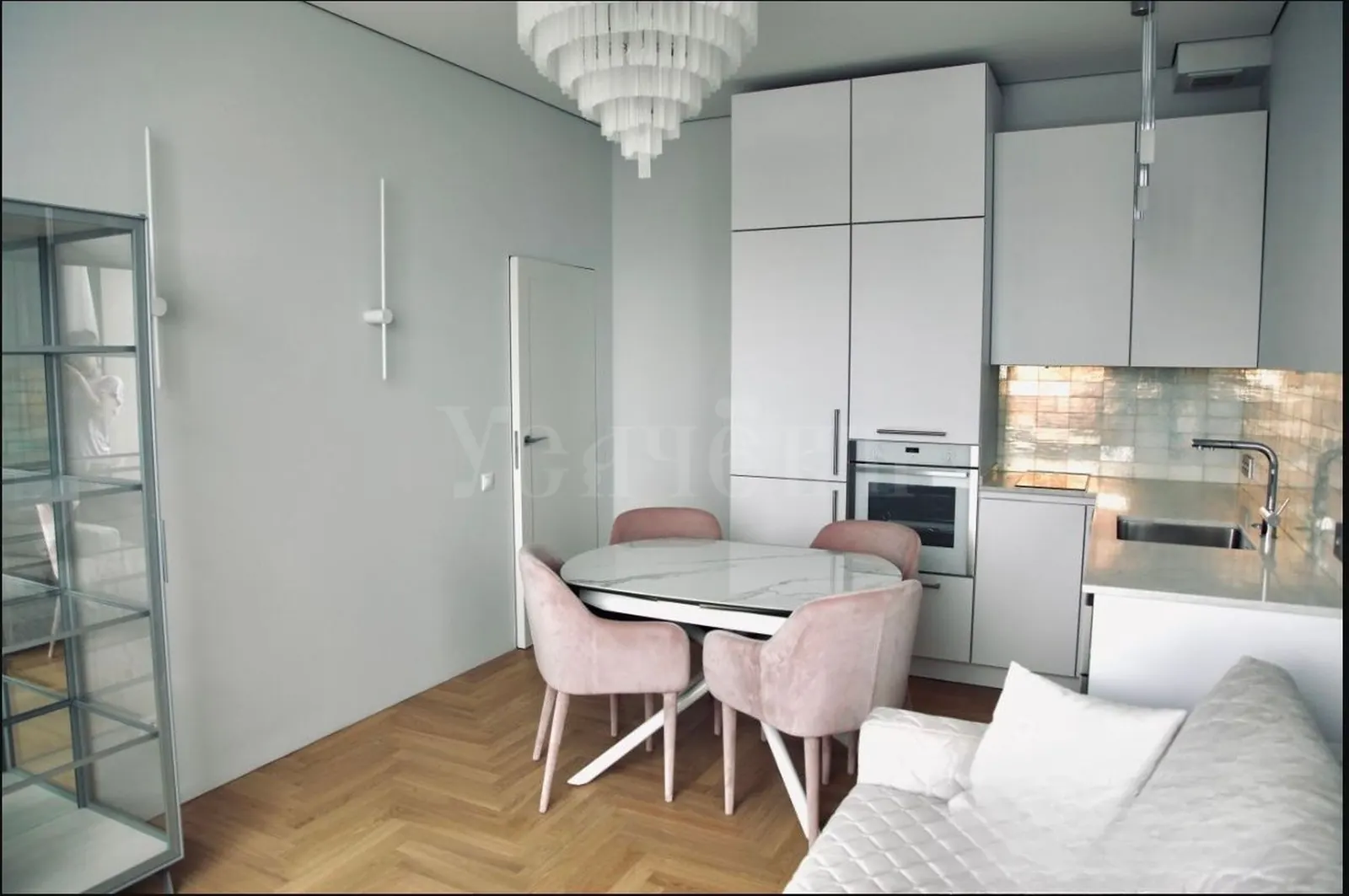 1-комнатная квартира 48,4 м² в ЖК «Небо — Небоскребы на Мичуринском, 56»