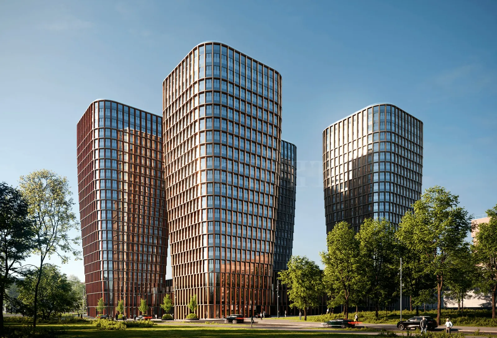 3-комнатная квартира 102,1 м² в ЖК «SkyView»