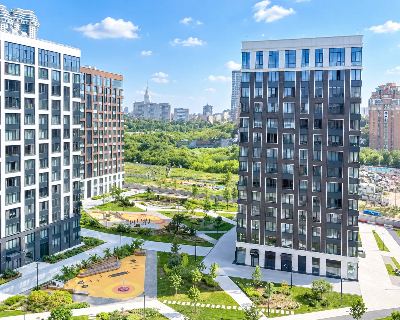 4-комнатная квартира 115,7 м² в ЖК «Собрание клубных домов West Garden»