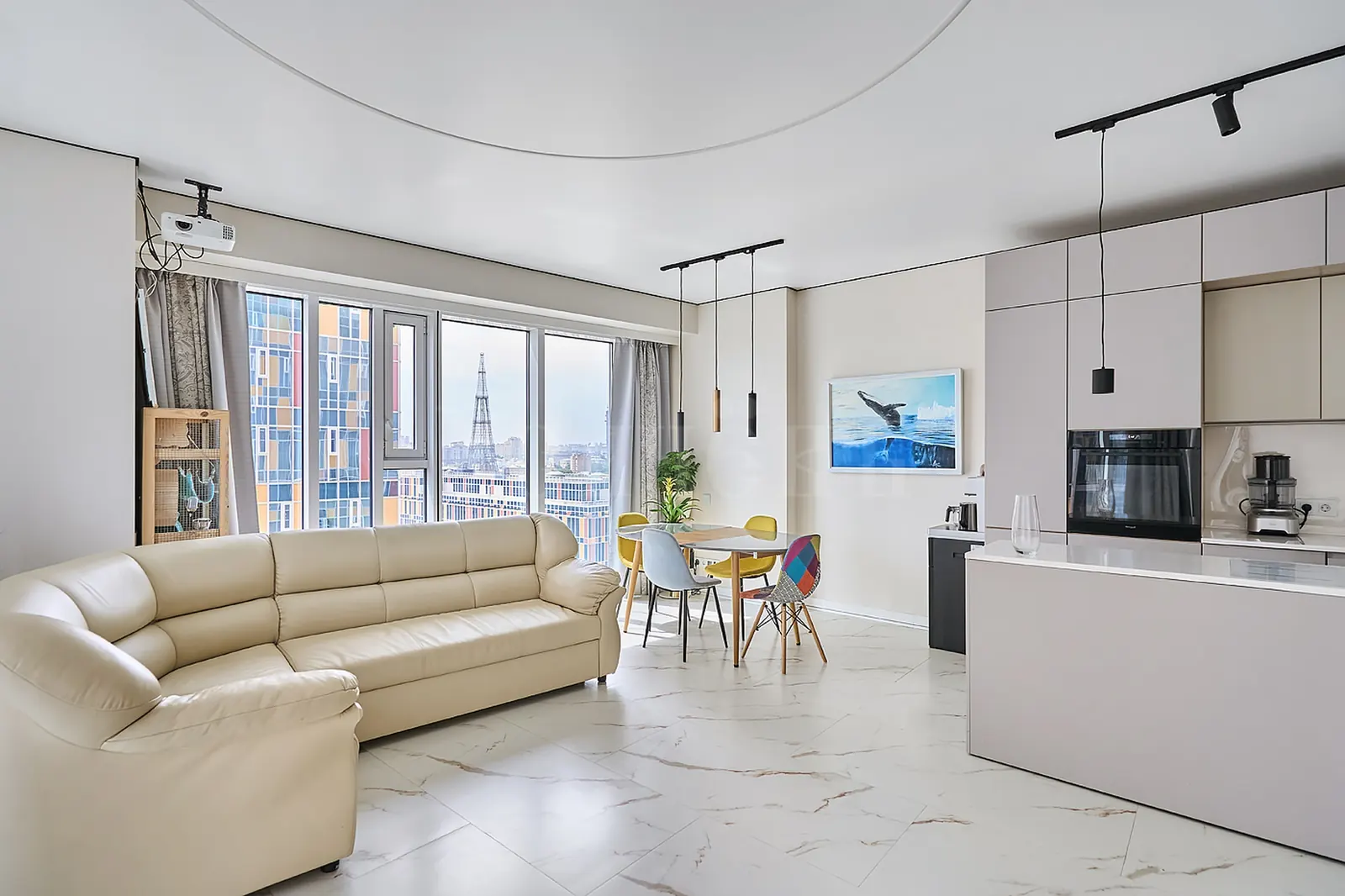 4-комнатная квартира 109,2 м² в ЖК «Sky House»