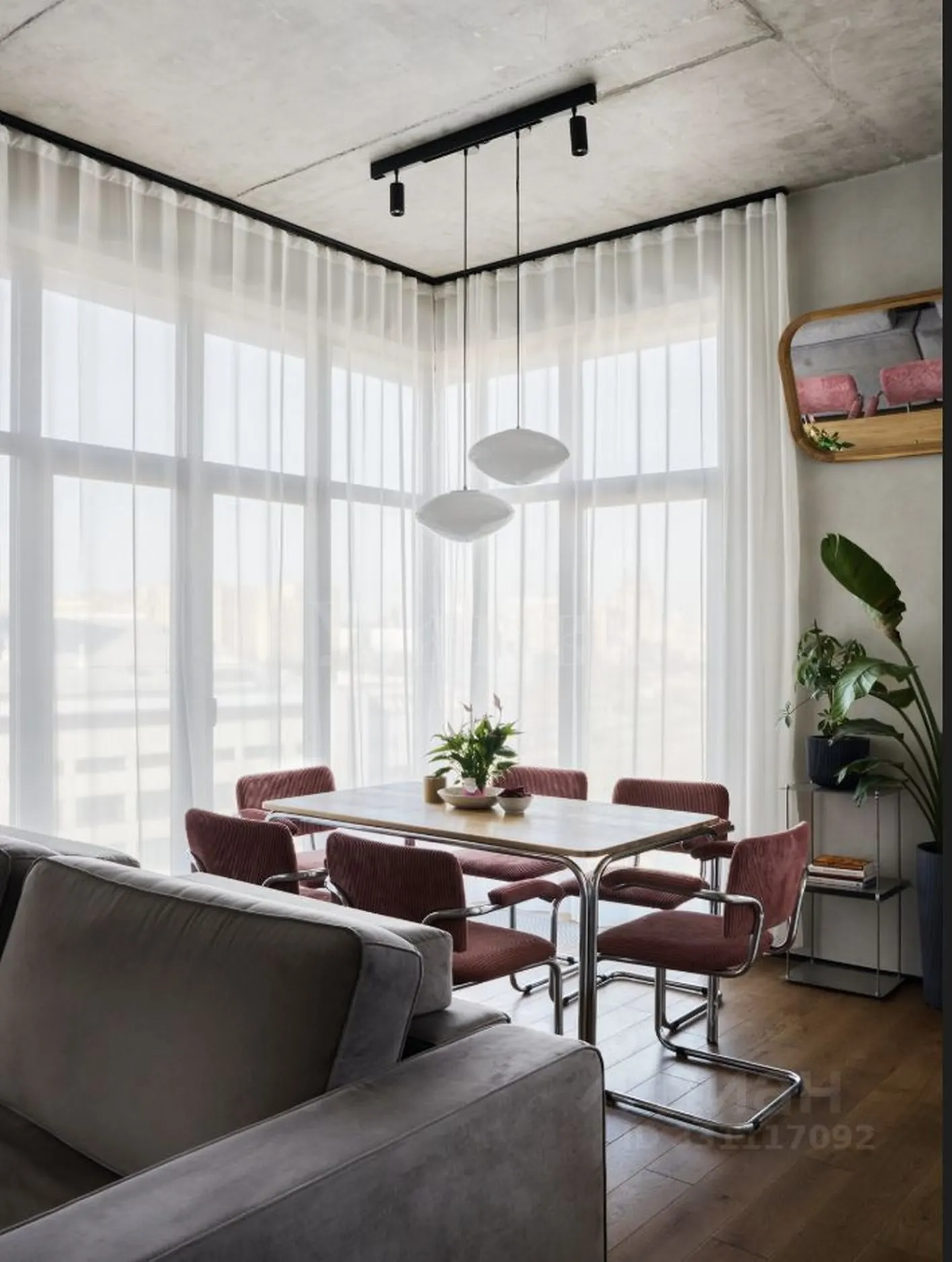 3-комнатная квартира 67,7 м² в ЖК «Зорге 9»