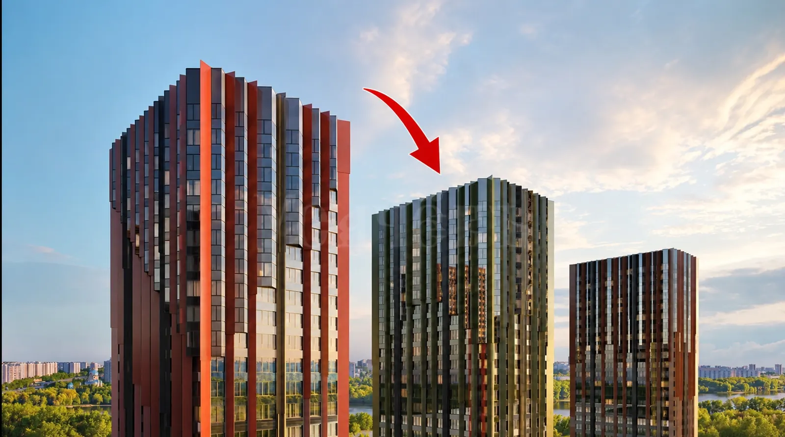 Квартира 21,8 м² в ЖК «Вейв»