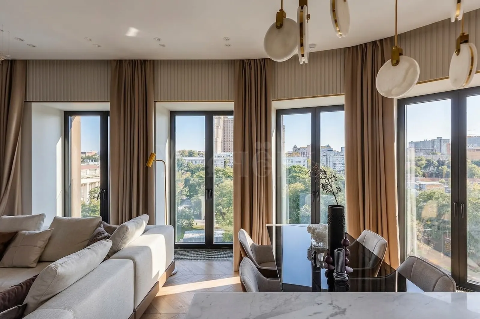 3-комнатная квартира 86,7 м² в ЖК «SkyView»