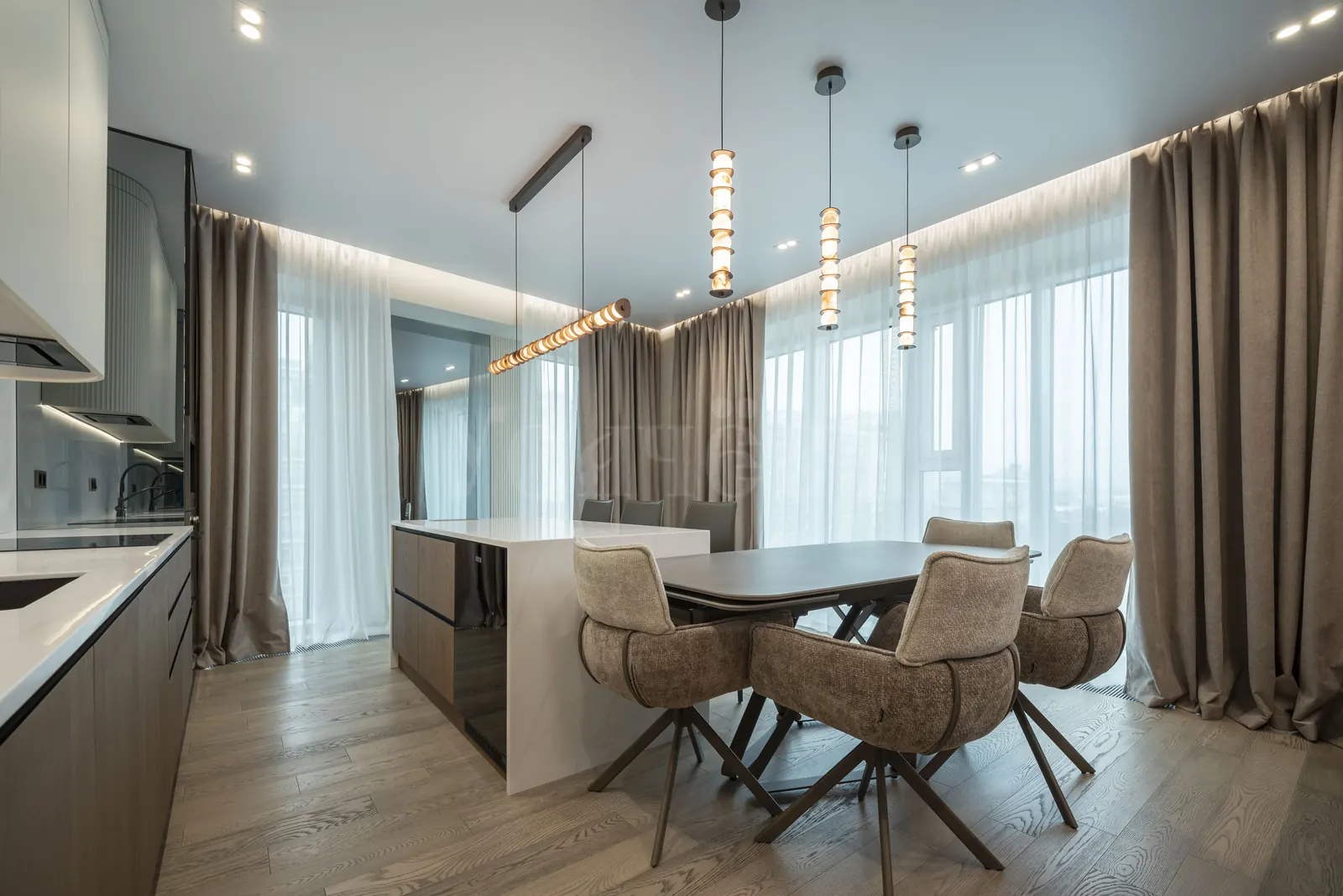 3-комнатная квартира 119,6 м² в районе Москва