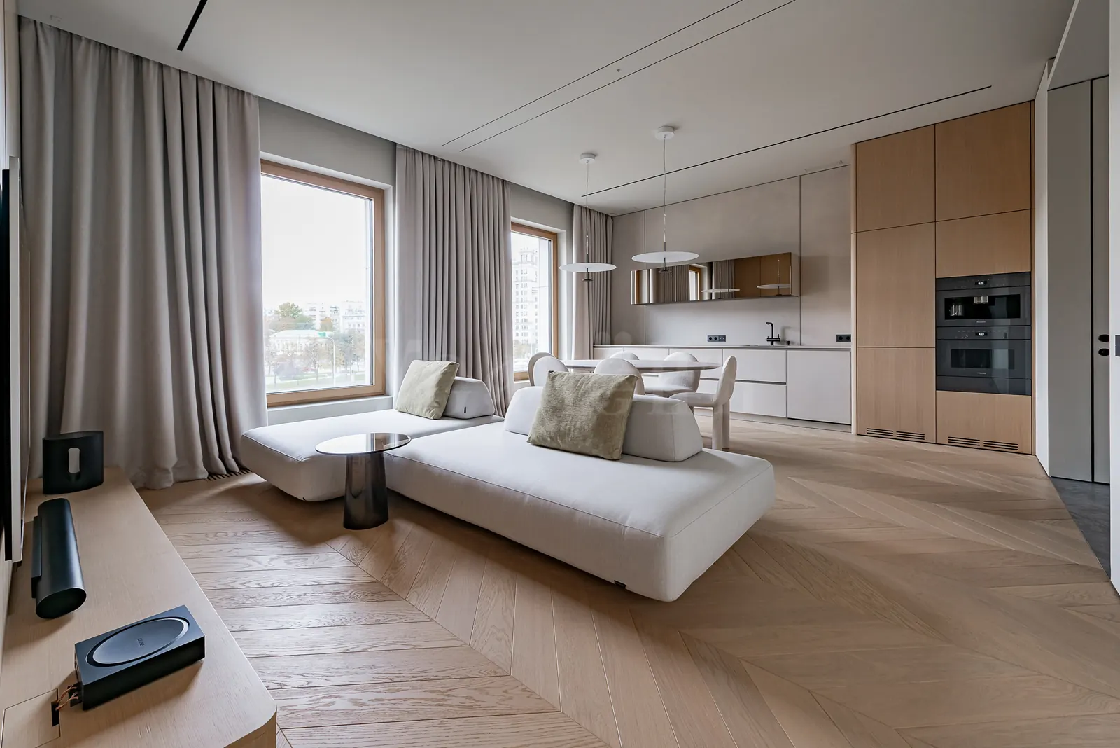 3-комнатная квартира 105,2 м² в ЖК «Титул на Серебрянической»