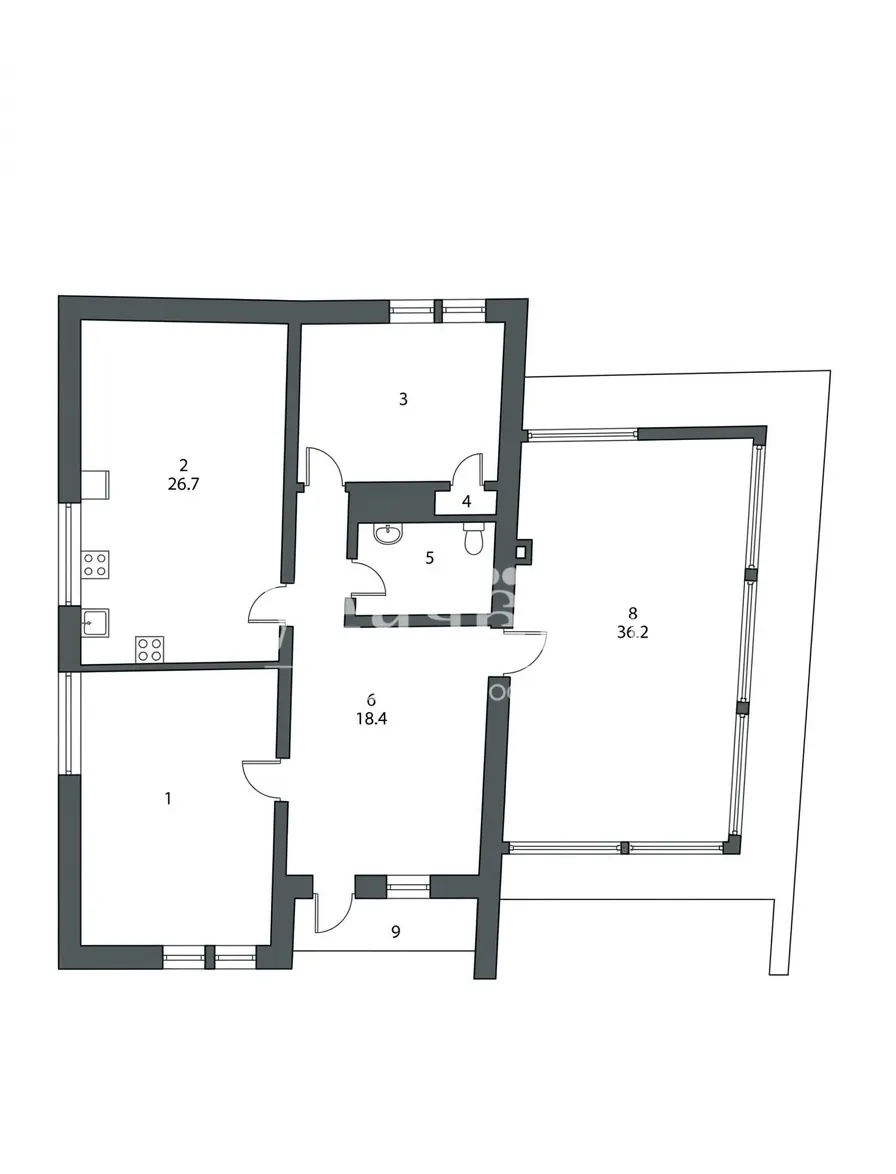 Загородный дом 455 м²