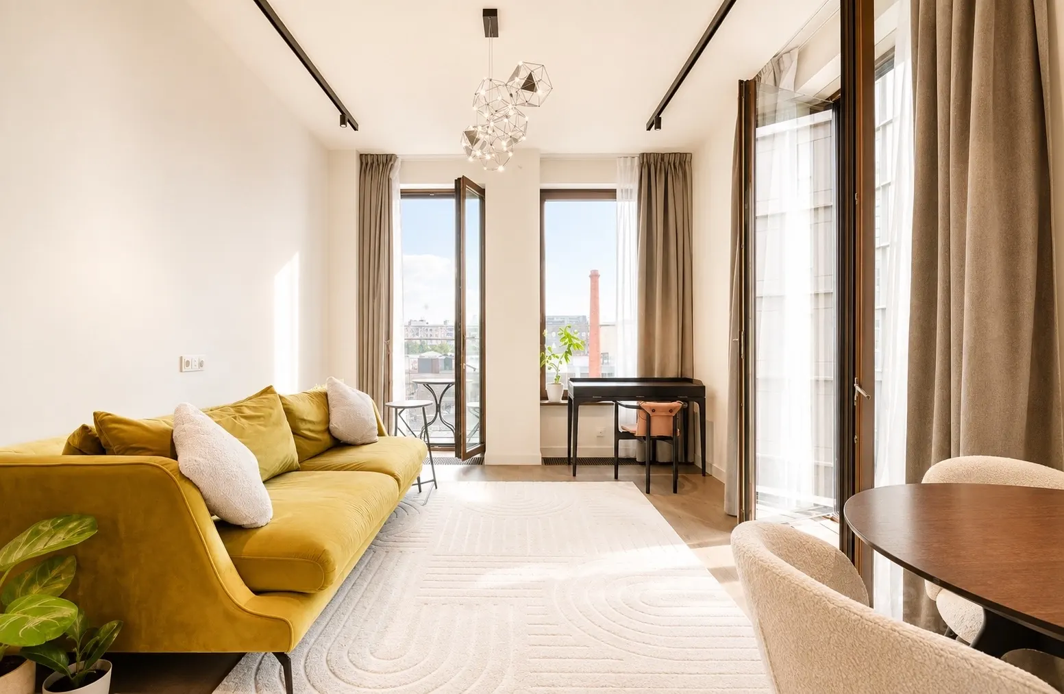 2-комнатная квартира 59,5 м² в ЖК «Лаки»