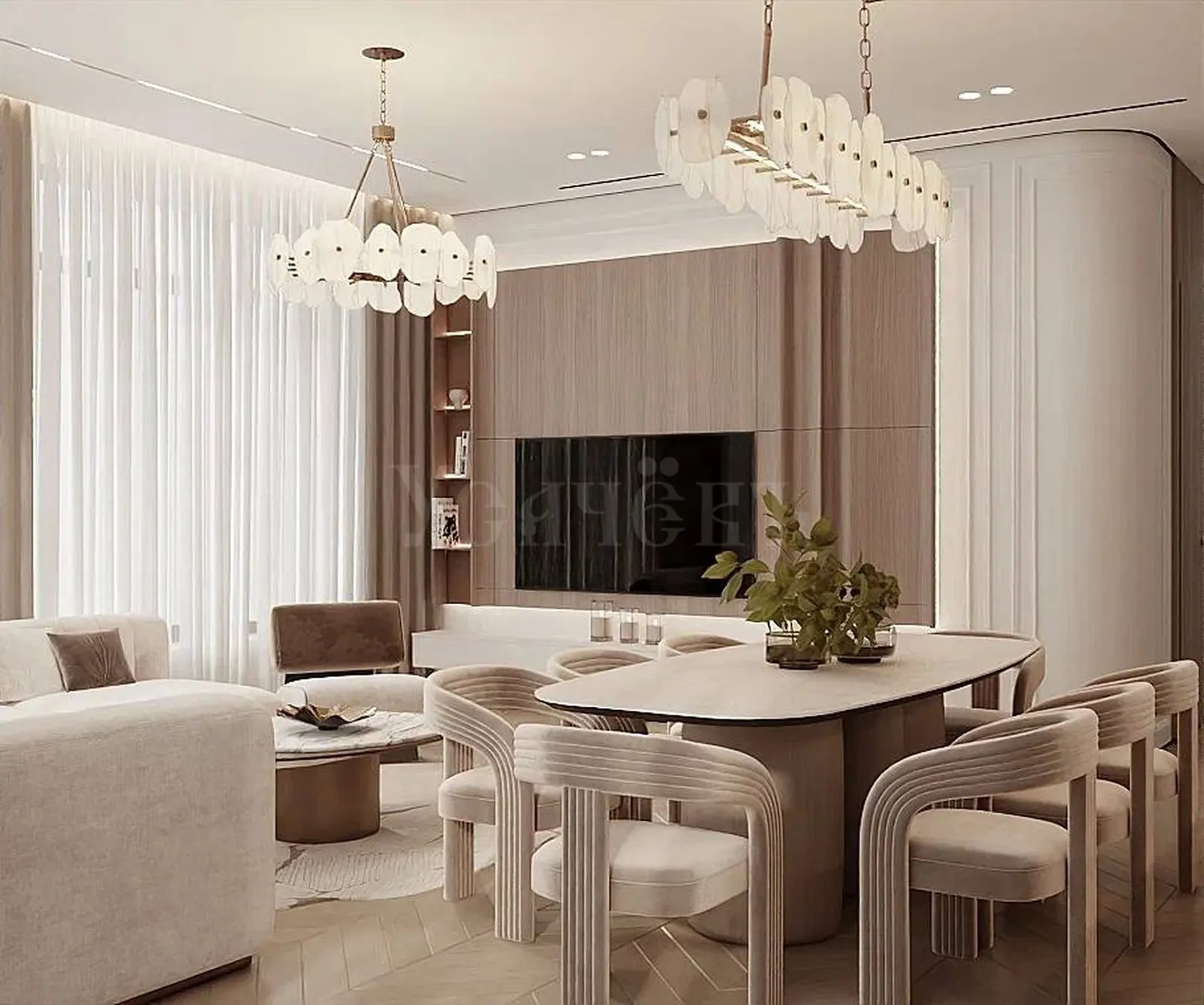 4-комнатная квартира 125 м² в ЖК «Собрание клубных домов West Garden»