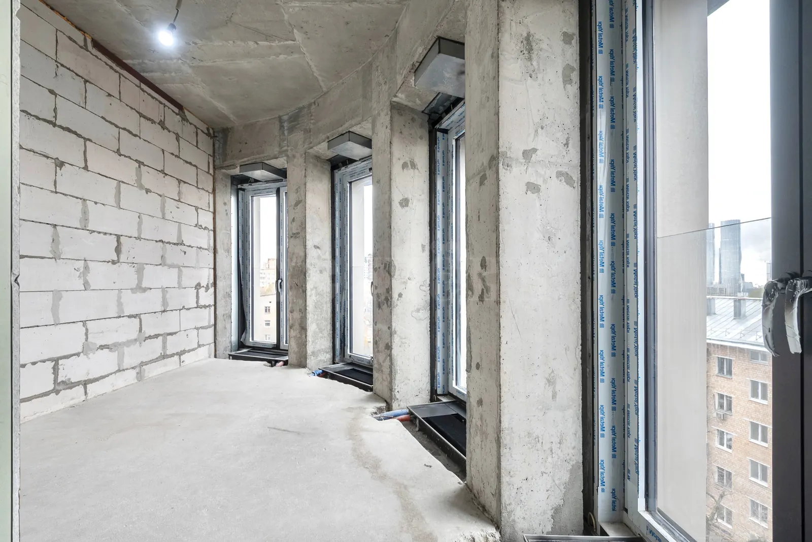 3-комнатная квартира 91,3 м² в ЖК «SkyView»
