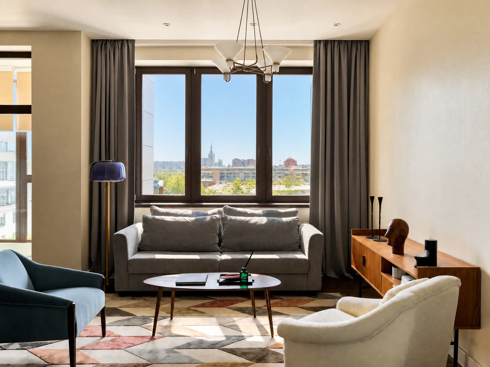 1-комнатная квартира 47,6 м² в ЖК «Red Said»