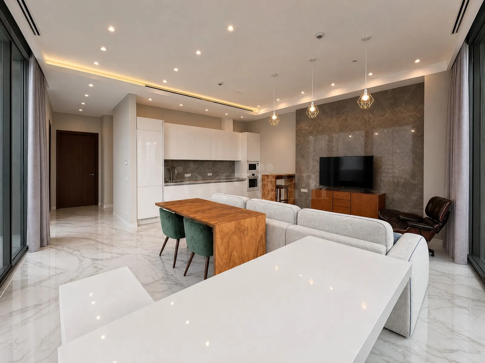 2-комнатная квартира 77,3 м² в ЖК «NEVA TOWERS»