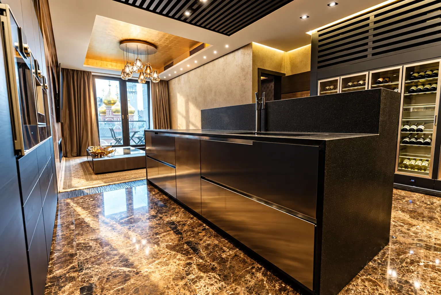 1-комнатная квартира 92,6 м² в ЖК «Smolensky De Luxe»