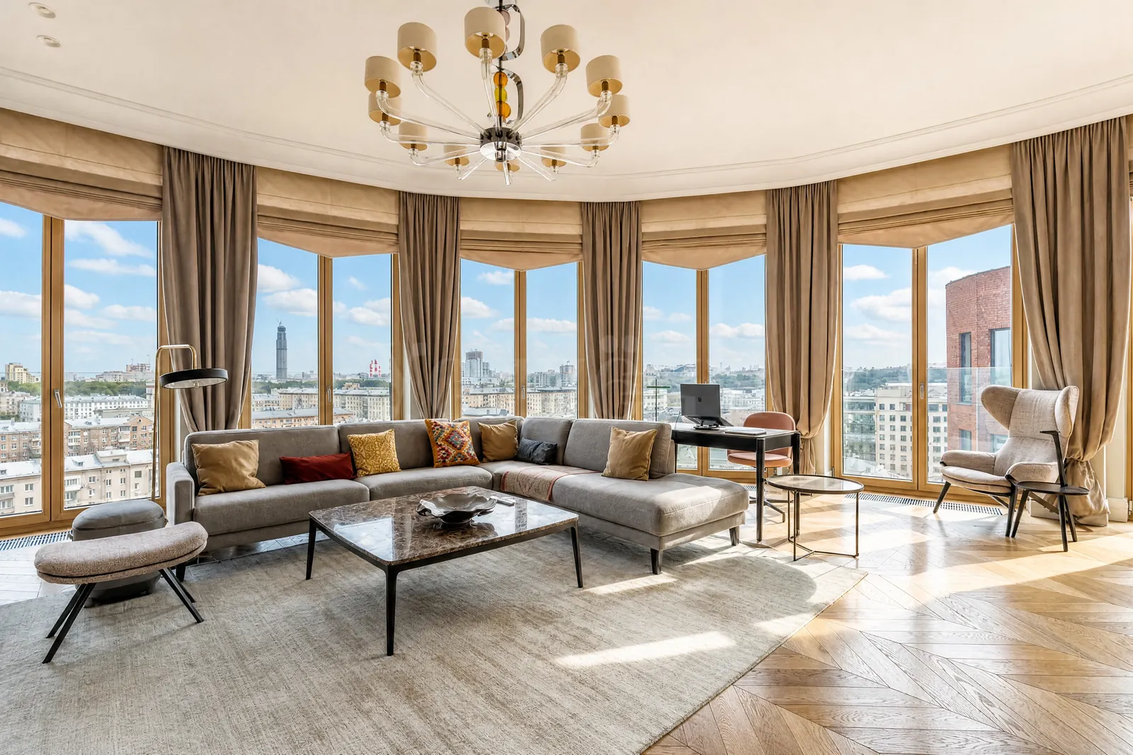 5-комнатная квартира 255 м² в ЖК «Садовые кварталы»