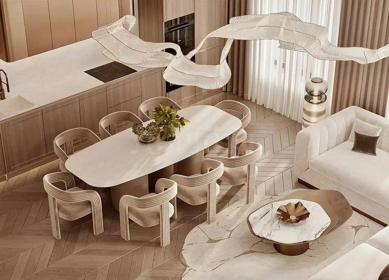 4-комнатная квартира 125 м² в ЖК «Собрание клубных домов West Garden»