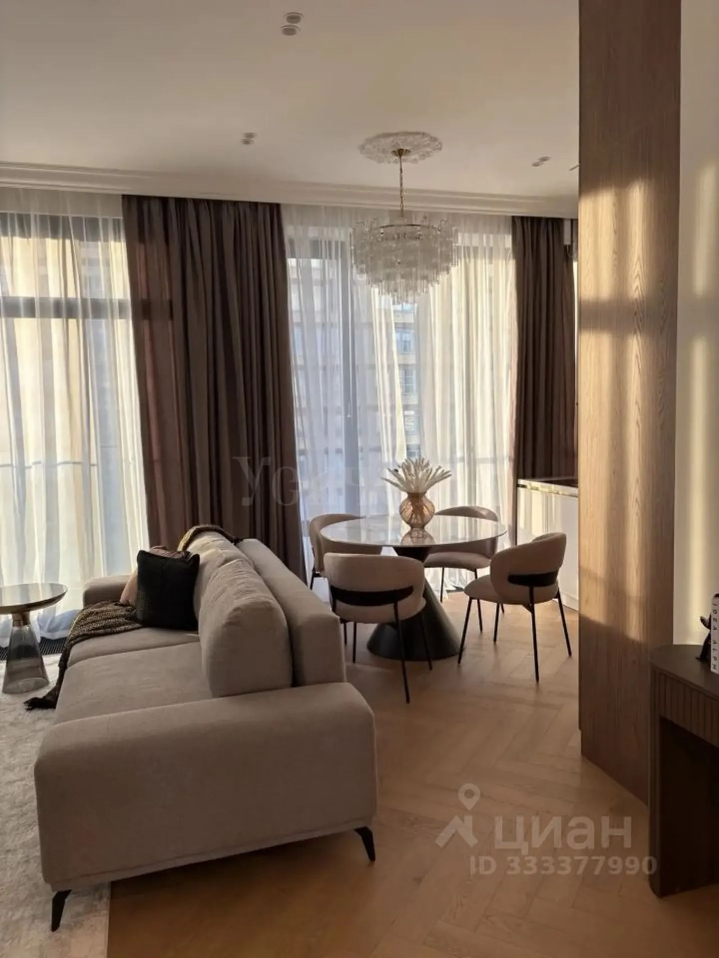 3-комнатная квартира 79 м² в ЖК «AFI Park «Воронцовский (АФИ Парк «Воронцовский)»