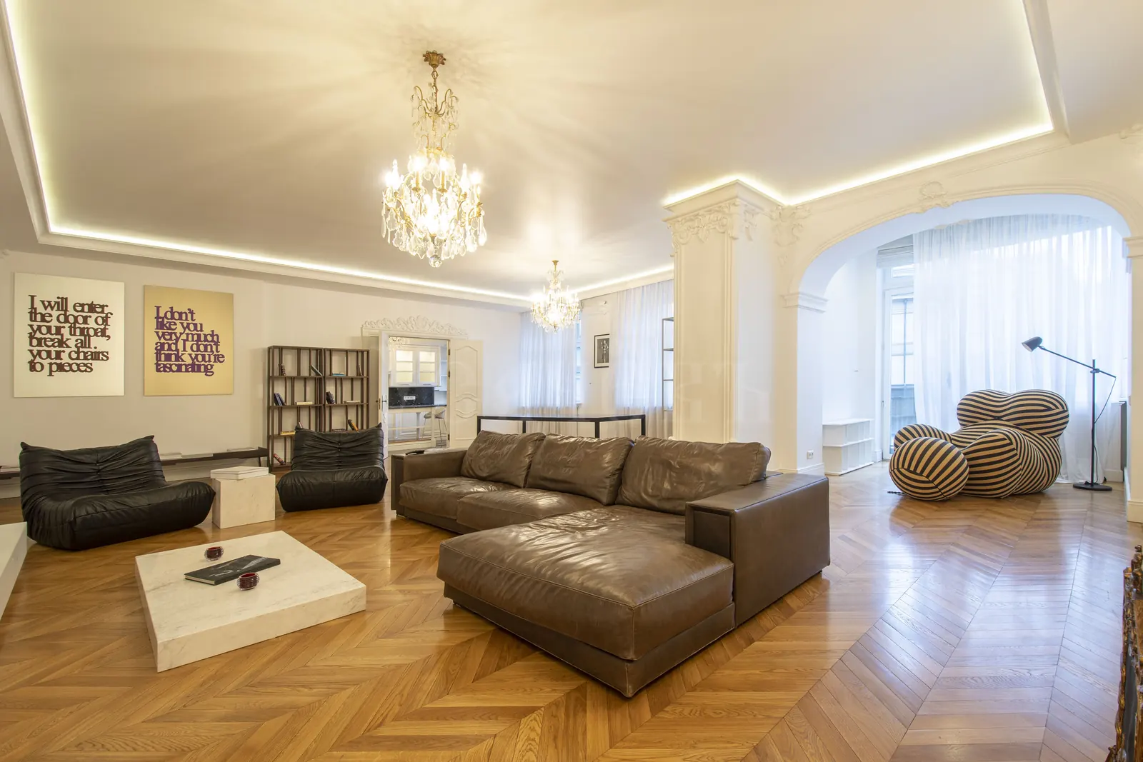 4-комнатная квартира 255,7 м² в ЖК «Остоженка Парк Палас»