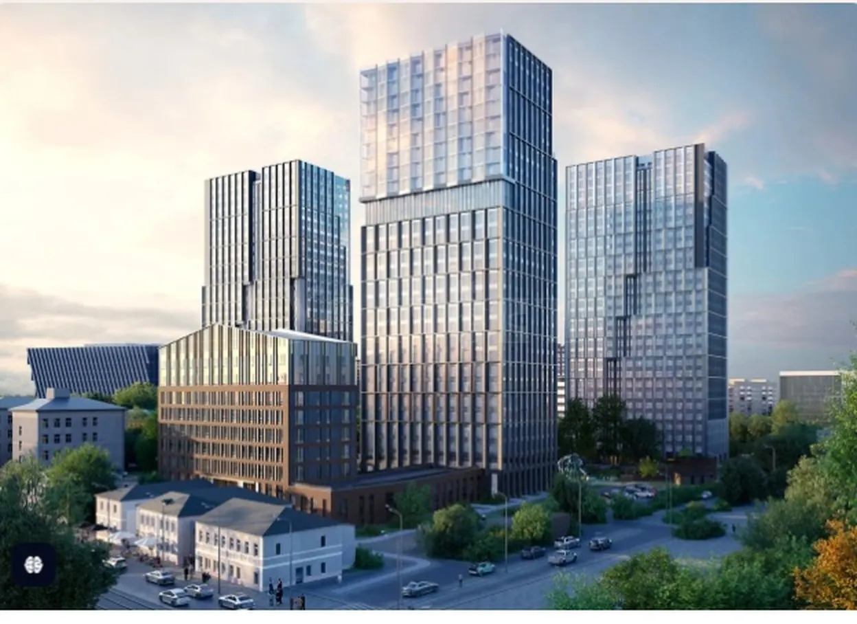 3-комнатная квартира 64,33 м² в ЖК «Павелецкая от Гранель»