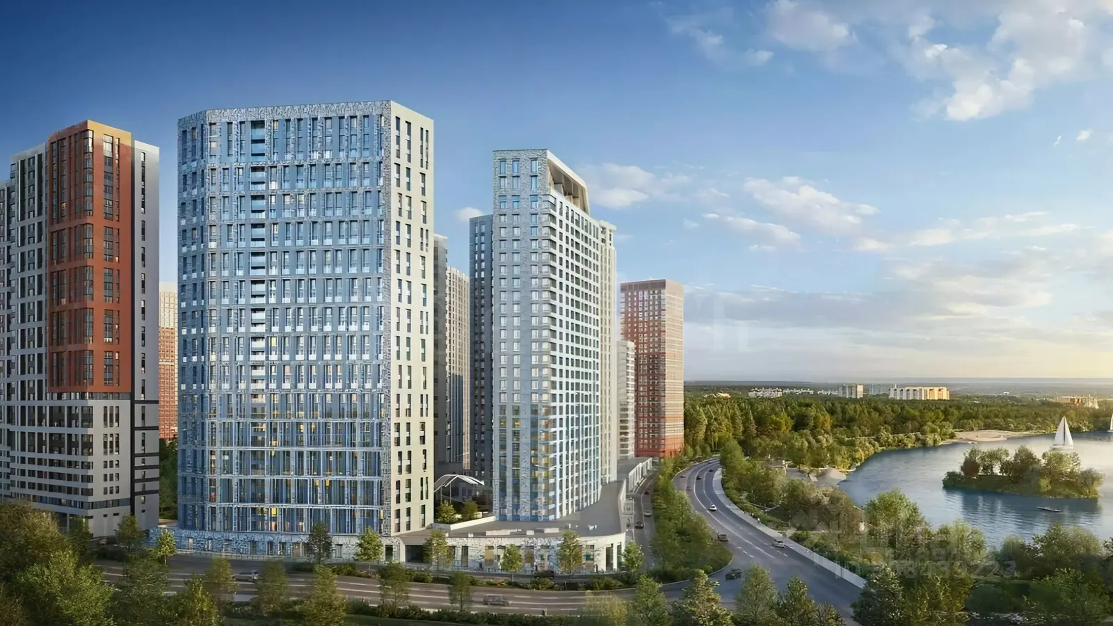 3-комнатная квартира 76,9 м² в ЖК «Скай Спутник»