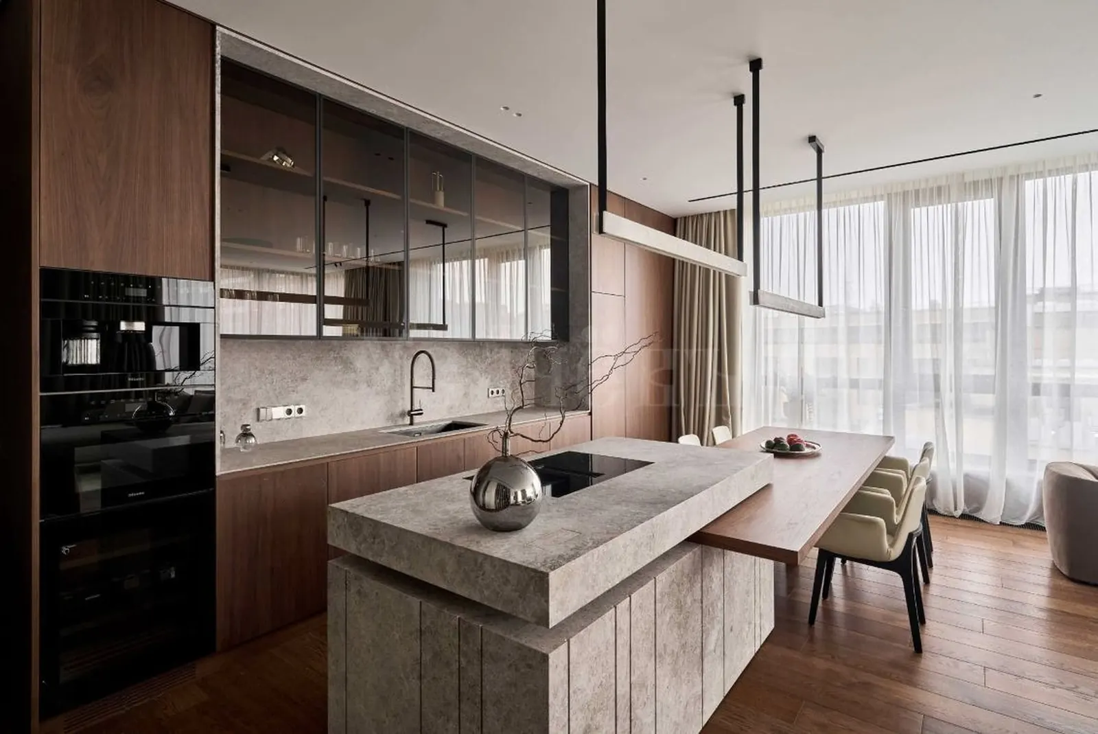 4-комнатная квартира 199,5 м² в ЖК «Фьюжн парк»