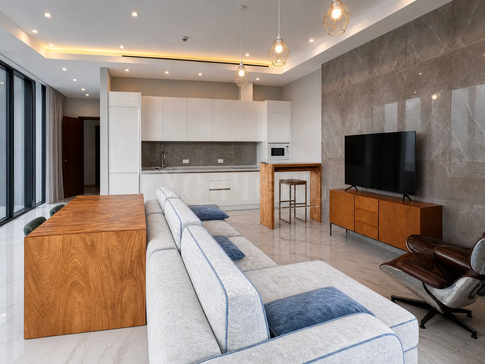 2-комнатная квартира 77,3 м² в ЖК «NEVA TOWERS»