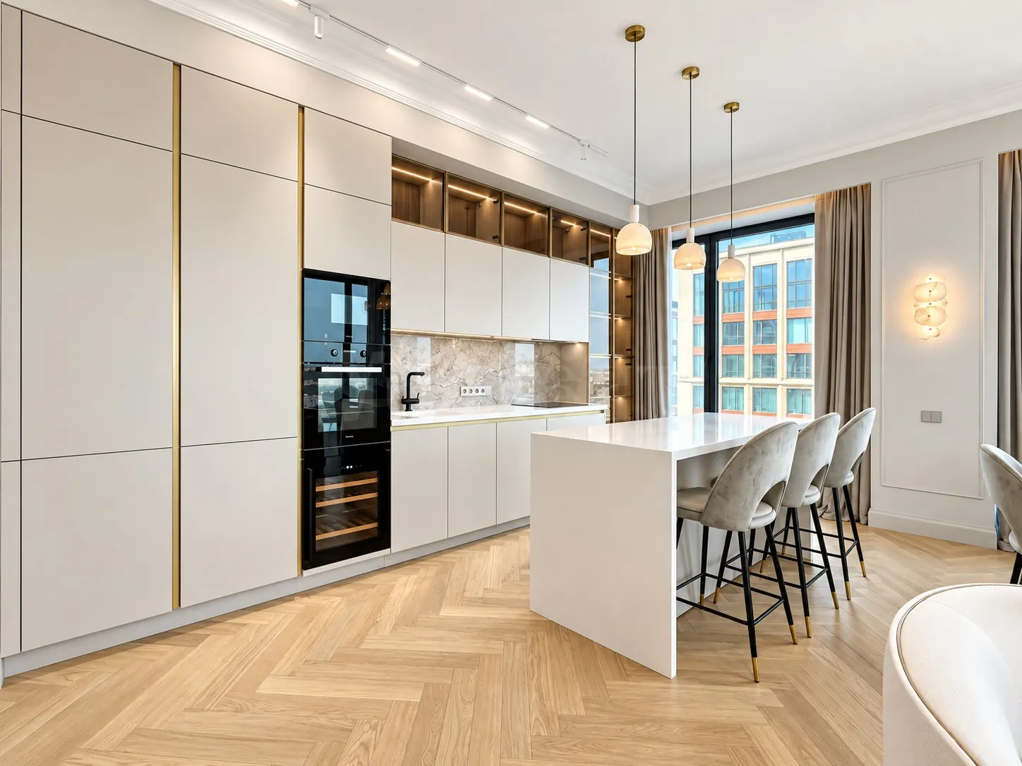 3-комнатная квартира 134,4 м² в ЖК «Прайм Парк»