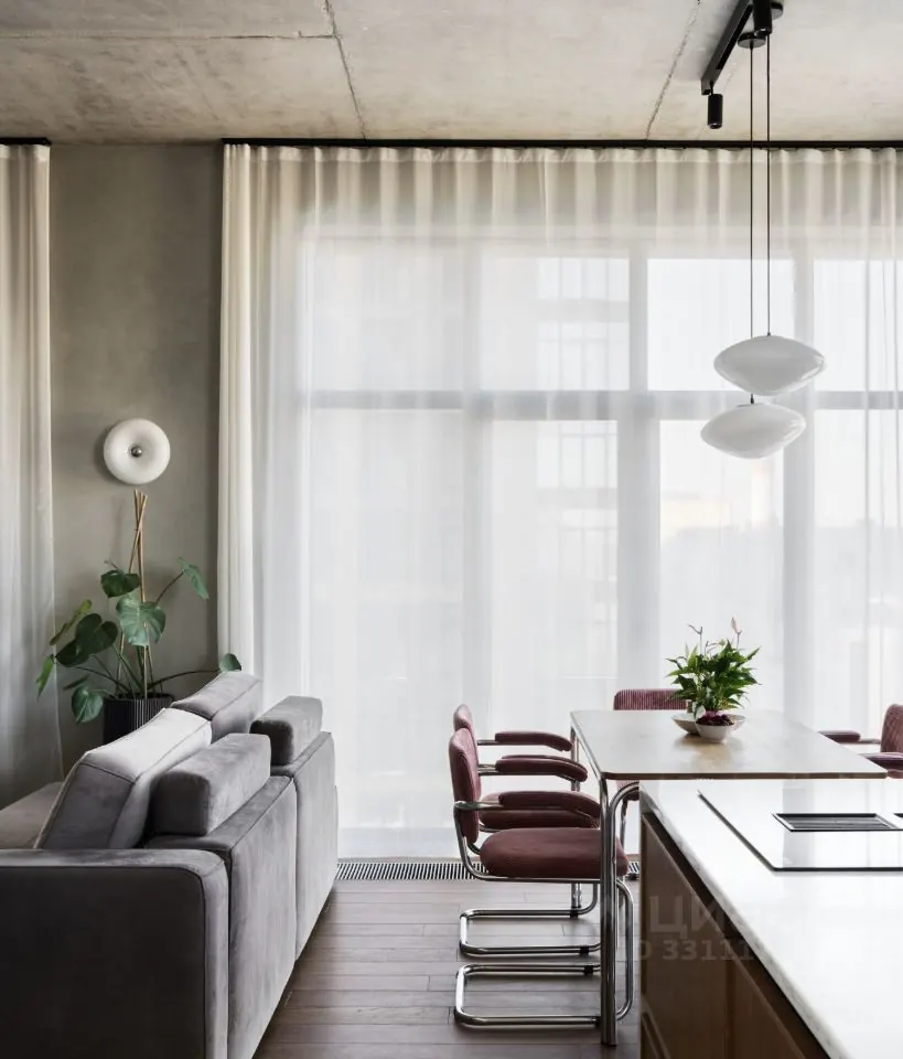 3-комнатная квартира 67,7 м² в ЖК «Зорге 9»