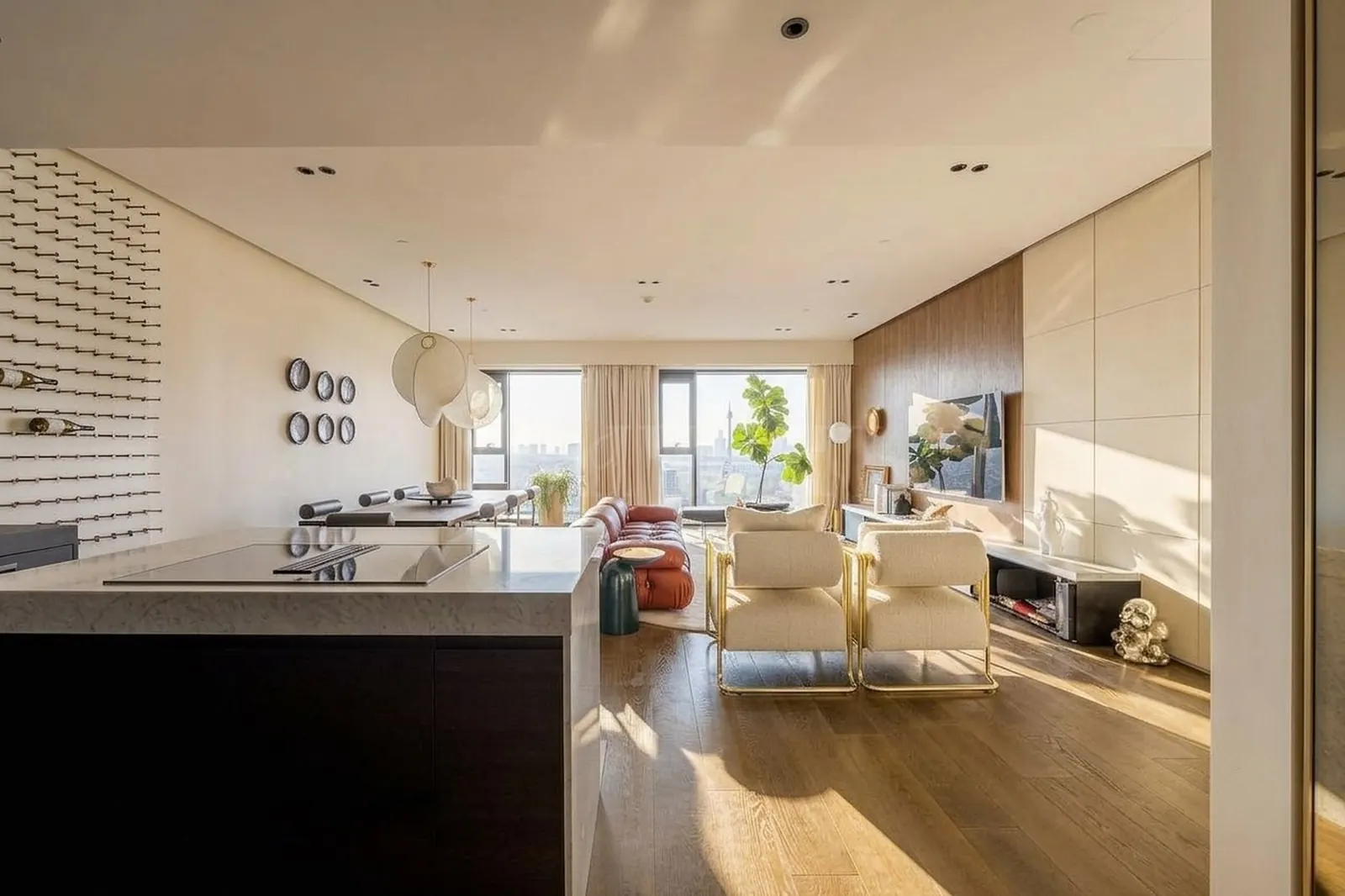 3-комнатная квартира 128,2 м² в ЖК «Поклонная 9»