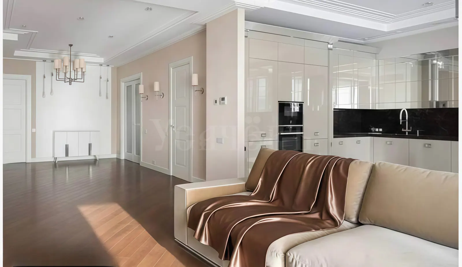3-комнатная квартира 130 м² в ЖК «RedSide»