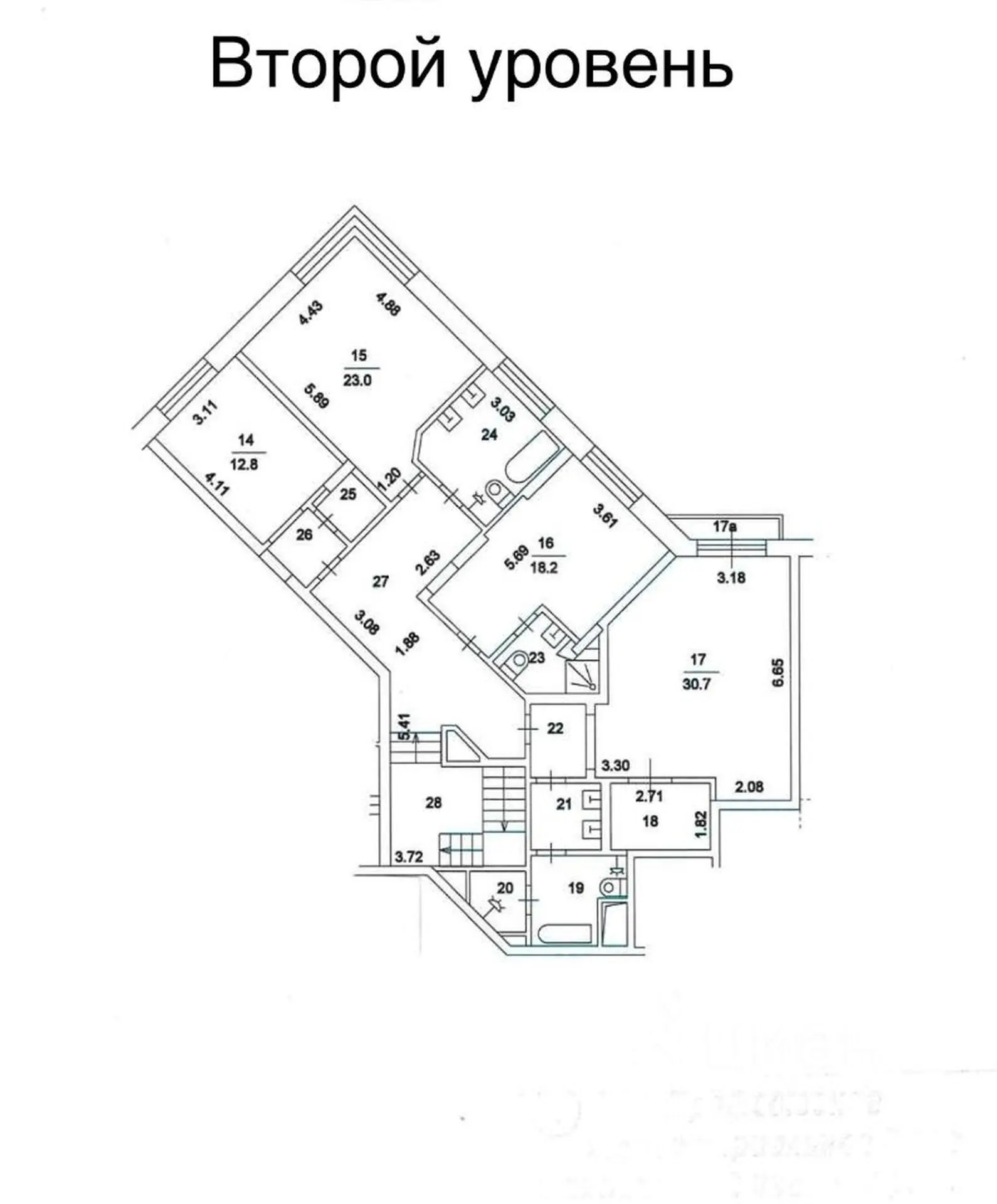 5-комнатная квартира 352,5 м² в ЖК «Воробьевы Горы»