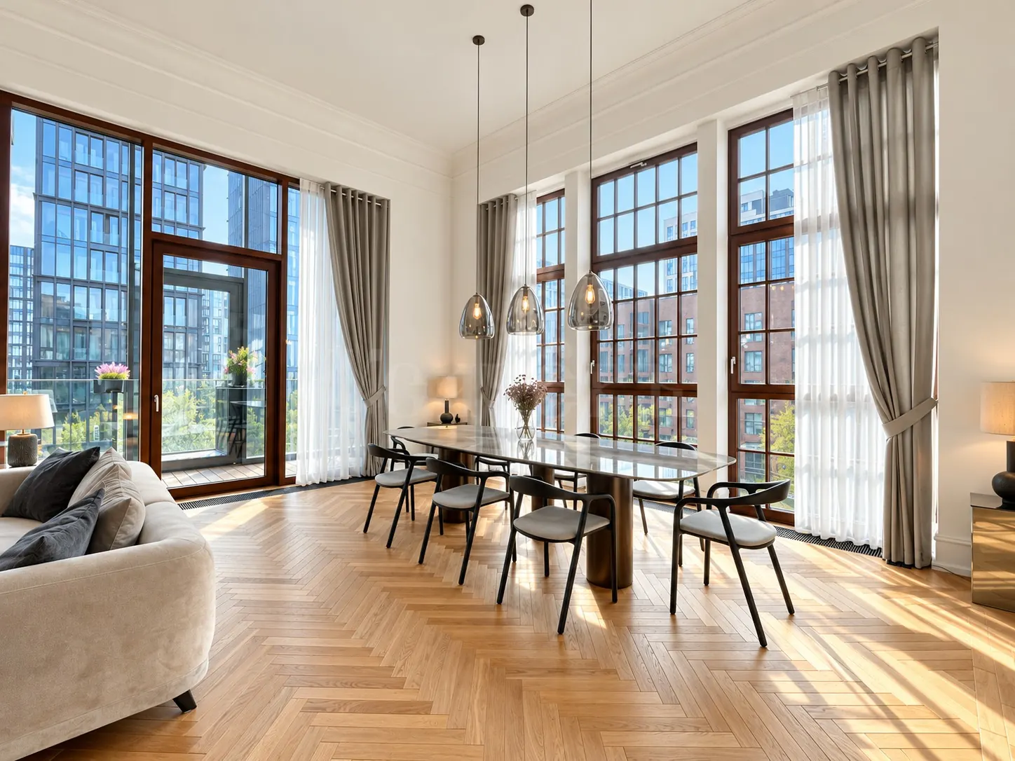 5-комнатная квартира 338 м² в ЖК «Садовые кварталы»