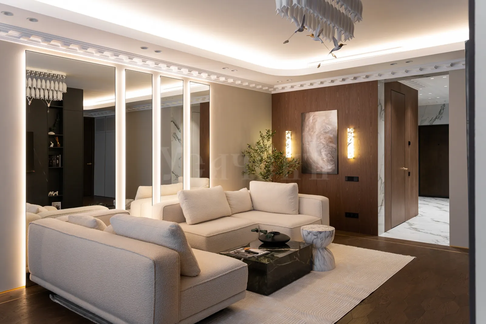 4-комнатная квартира 151 м² в ЖК «Sky House»