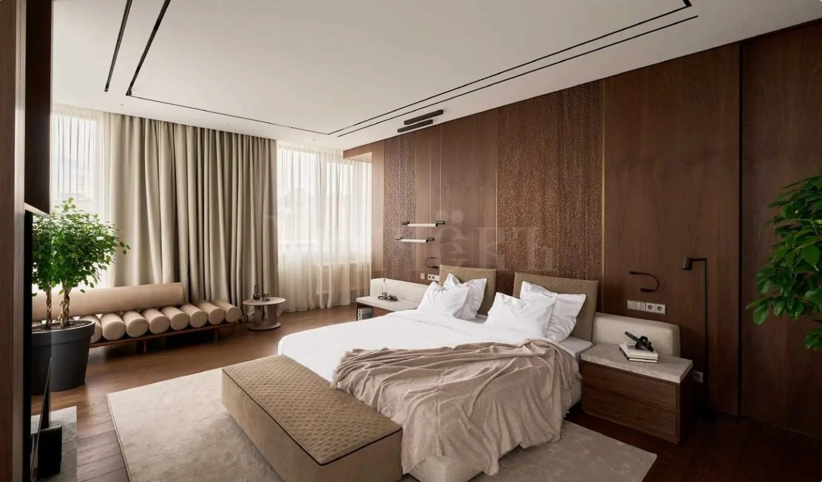 4-комнатная квартира 199,5 м² в ЖК «Фьюжн парк»