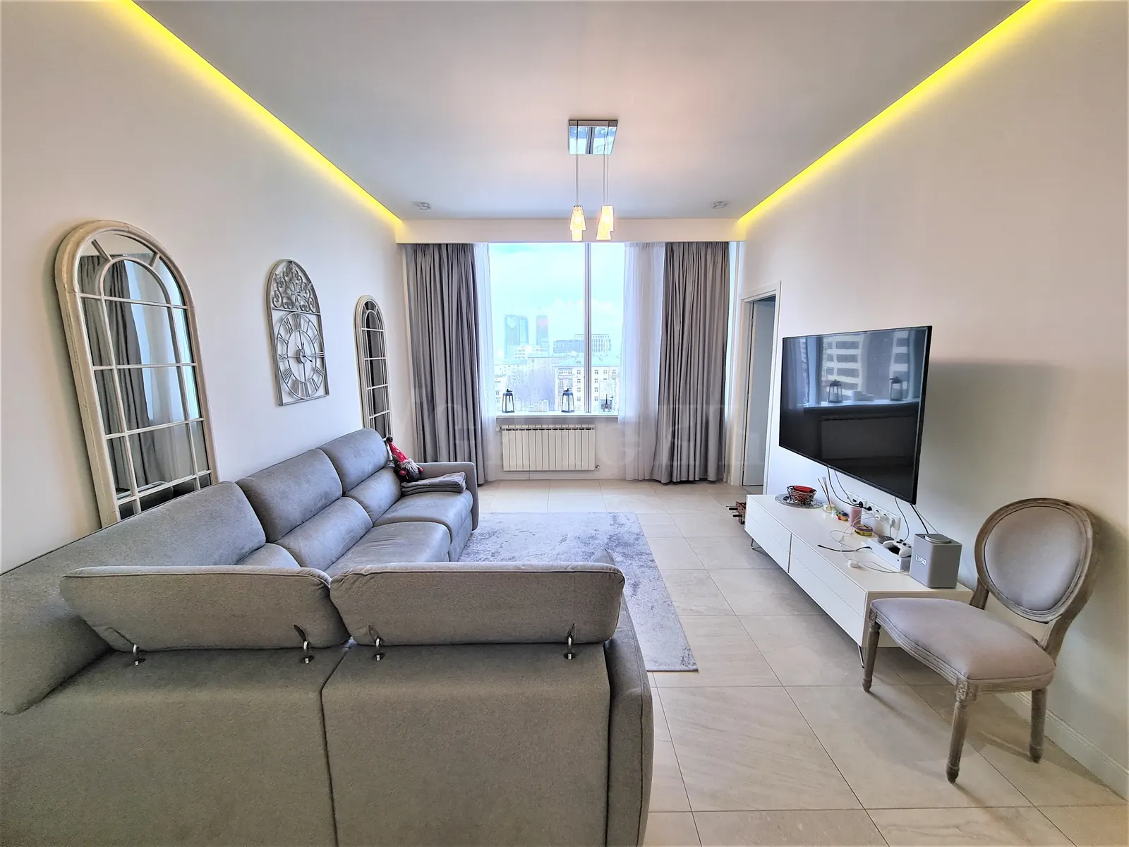 3-комнатная квартира 105,9 м² в ЖК «Дом на Мосфильмовской»