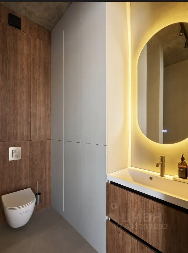 3-комнатная квартира 67,7 м² в ЖК «Зорге 9»