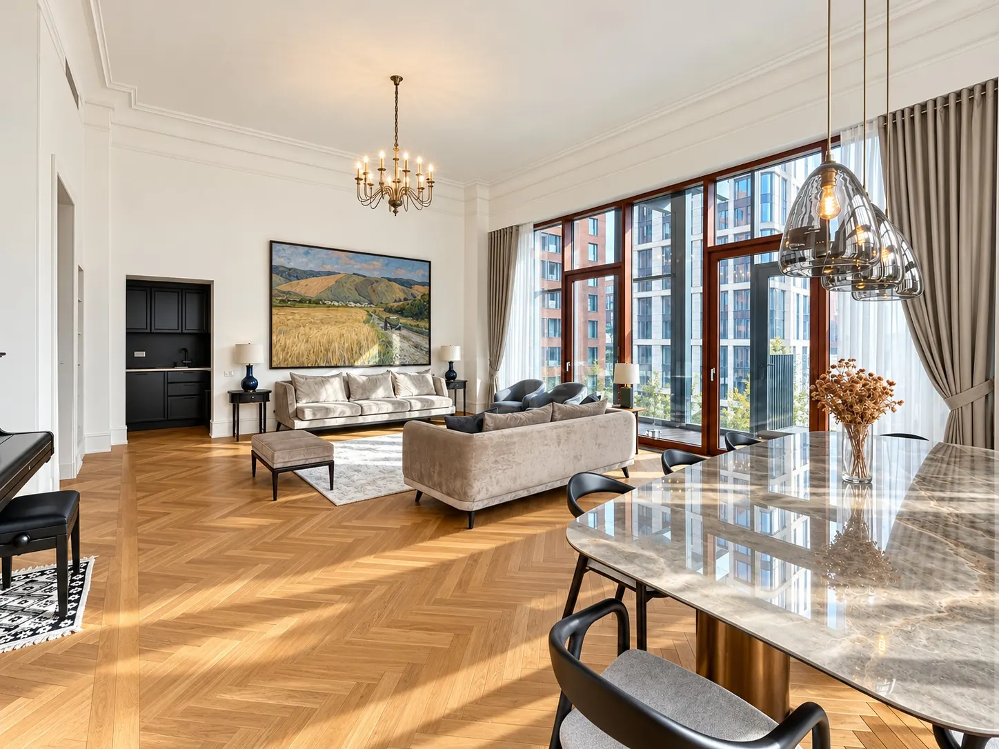 5-комнатная квартира 338 м² в ЖК «Садовые кварталы»