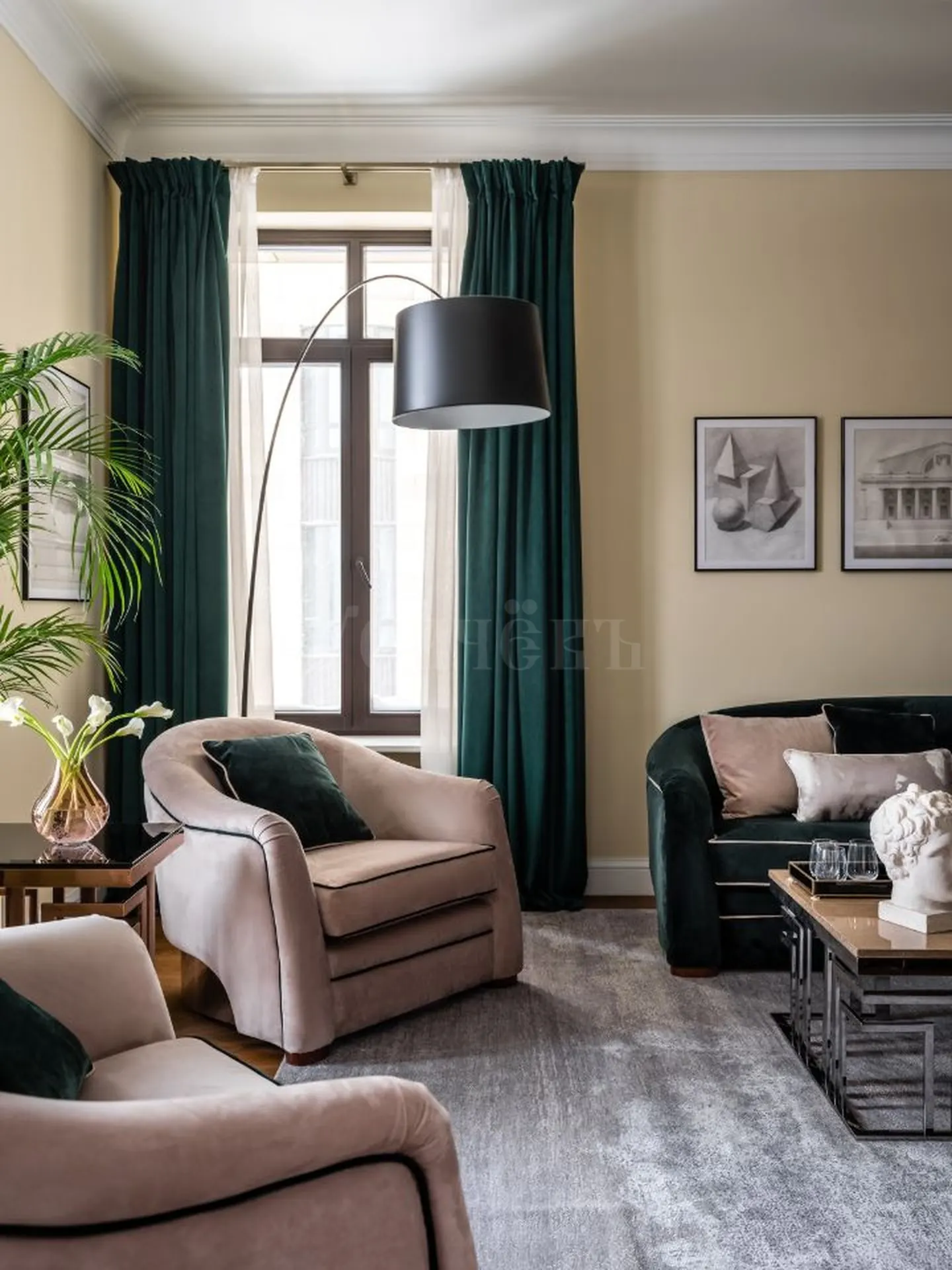 4-комнатная квартира 121,5 м² в ЖК «Barkli Residence»