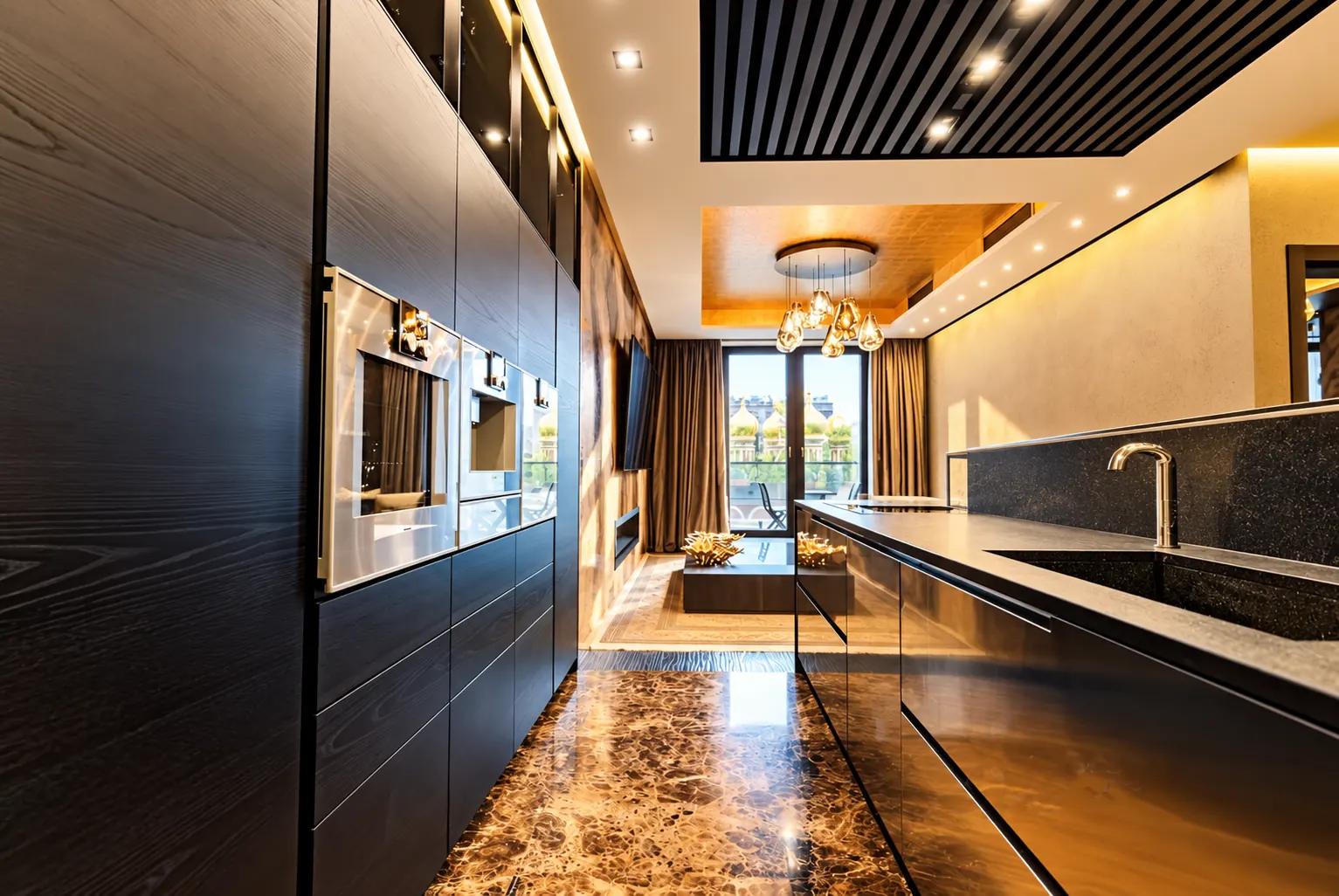 1-комнатная квартира 92,6 м² в ЖК «Smolensky De Luxe»