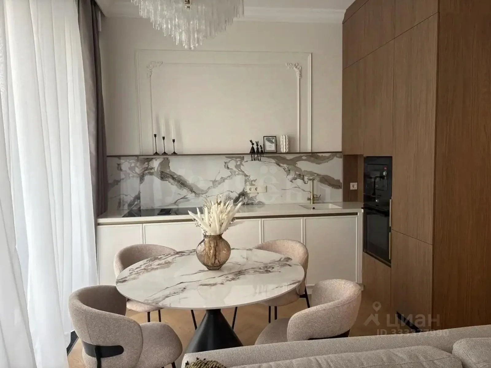 3-комнатная квартира 79 м² в ЖК «AFI Park «Воронцовский (АФИ Парк «Воронцовский)»