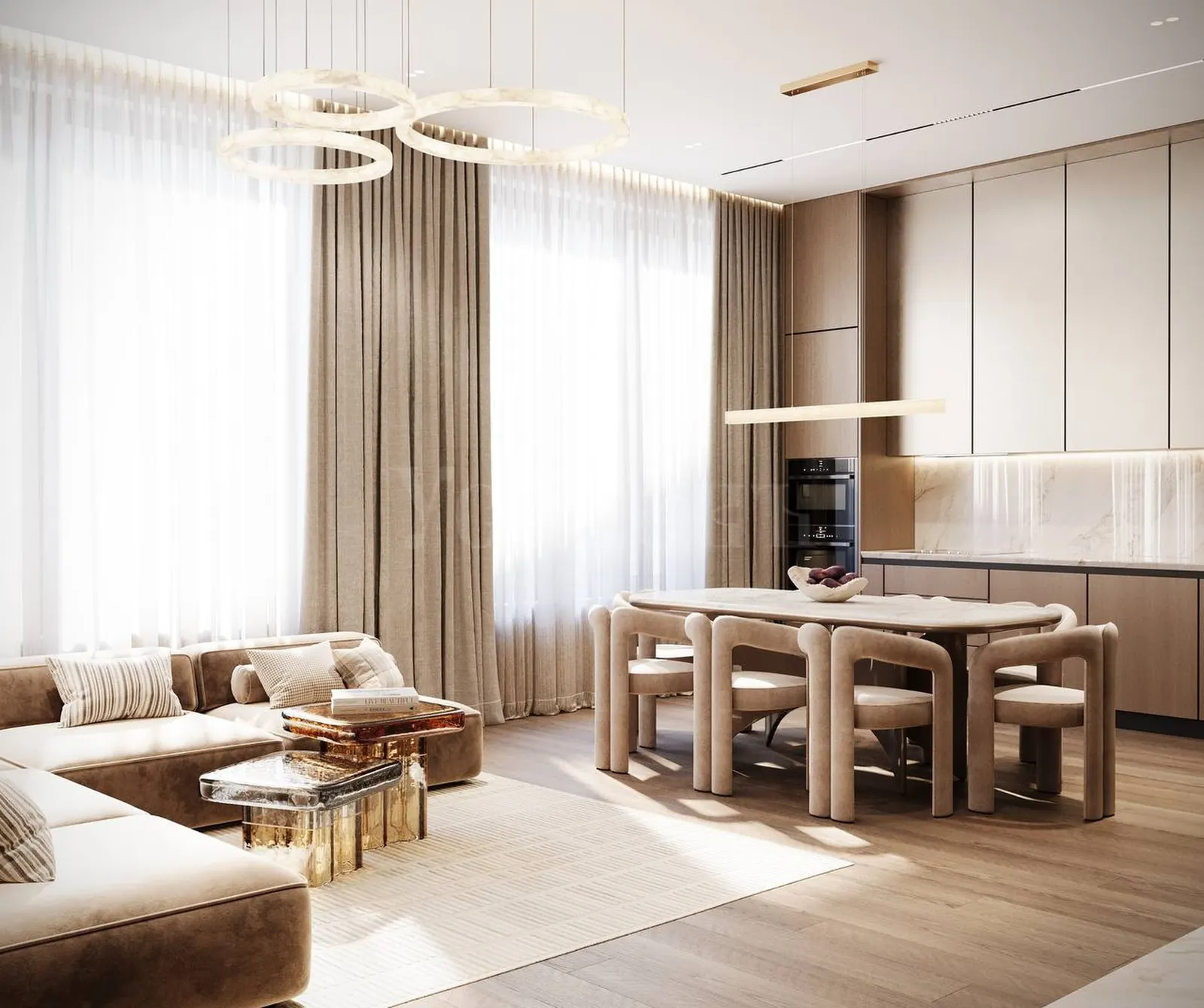 3-комнатная квартира 122,5 м² в ЖК «Событие»