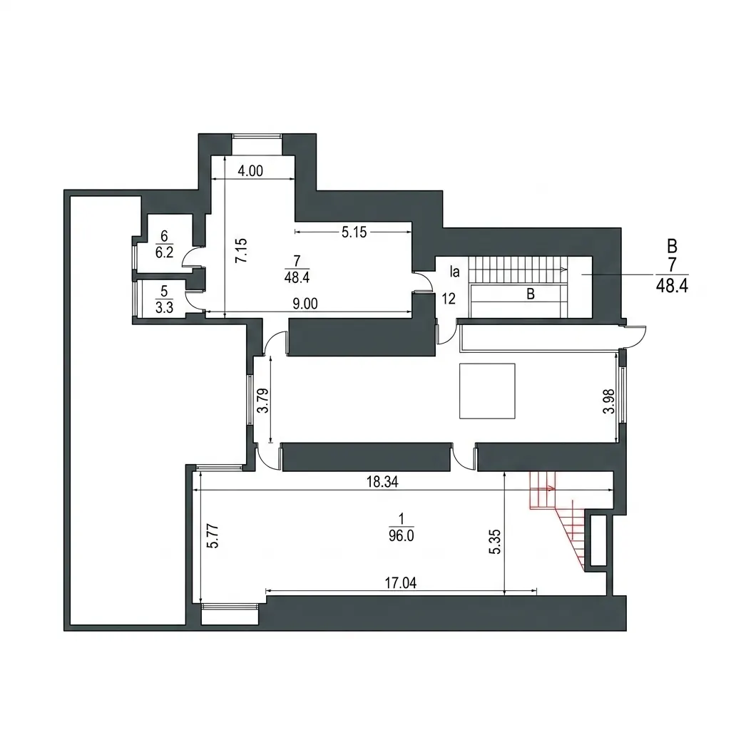 Коммерческое помещение 351,4 м²