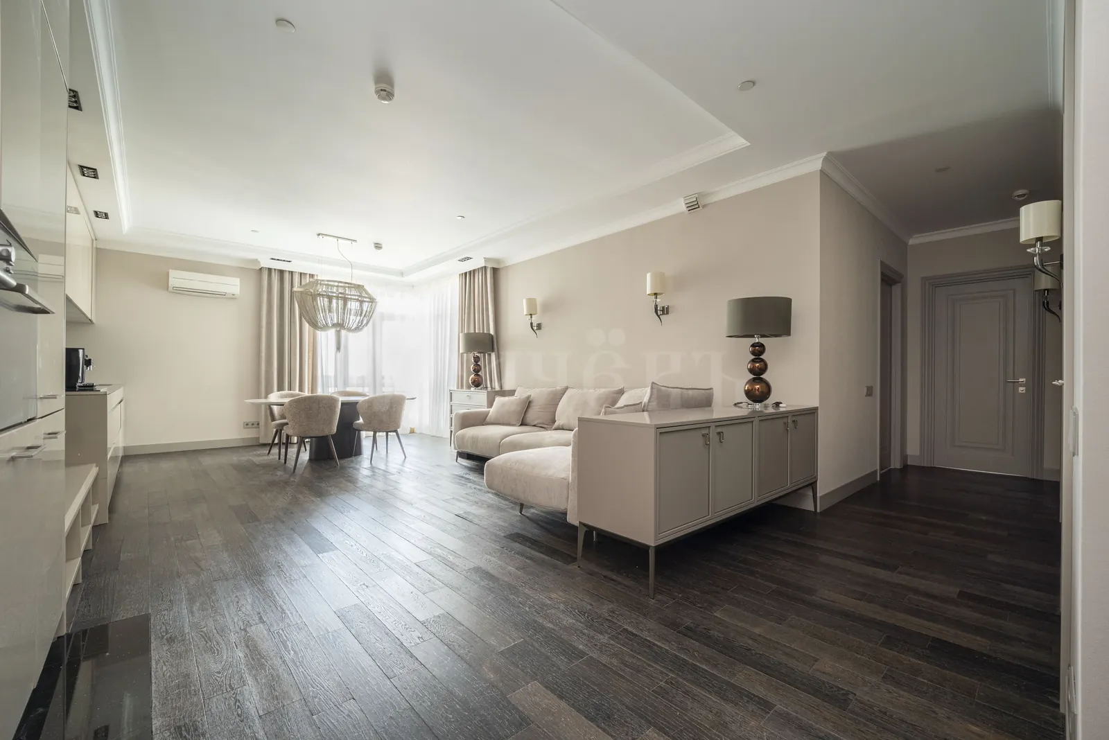 3-комнатная квартира 109 м² в районе Москва