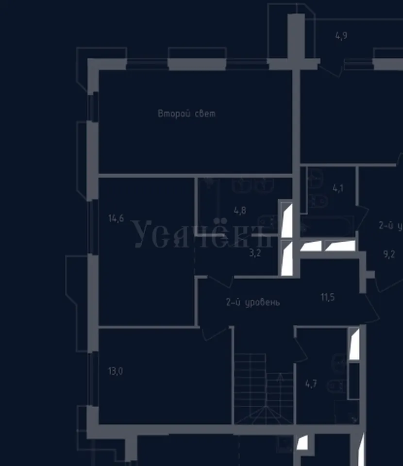 5-комнатная квартира 137,37 м² в ЖК «Скай Спутник»