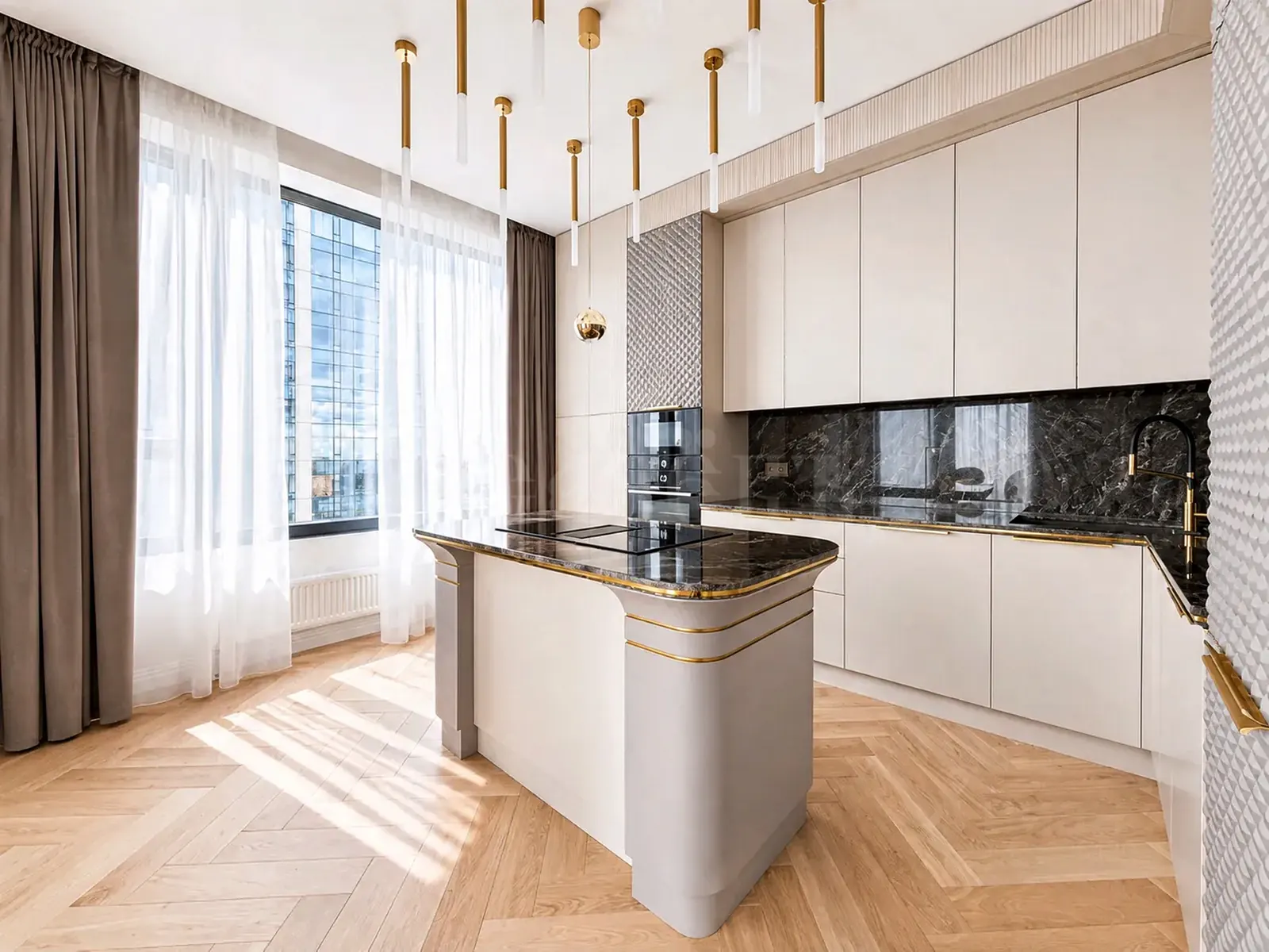 4-комнатная квартира 136,1 м² в ЖК «Небо — Небоскребы на Мичуринском, 56»