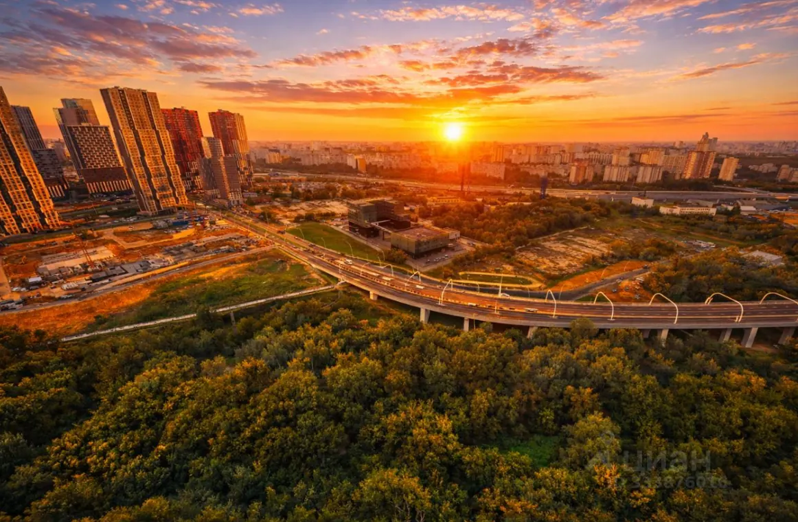 2-комнатная квартира 71,3 м² в ЖК «Небо — Небоскребы на Мичуринском, 56»