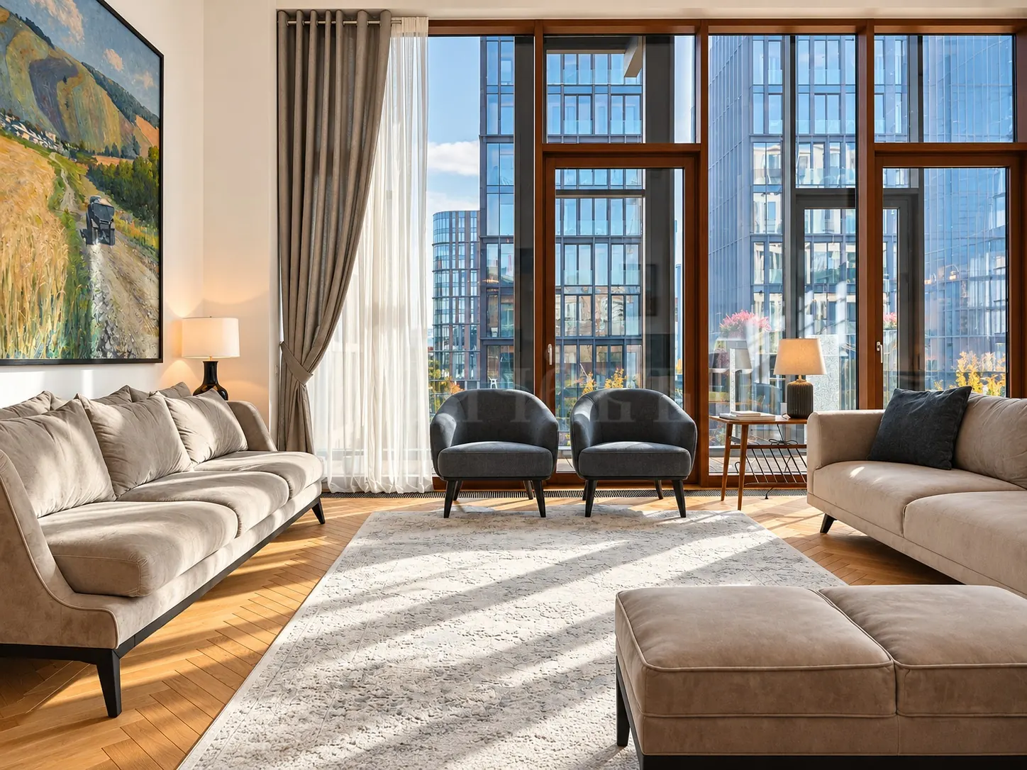 5-комнатная квартира 338 м² в ЖК «Садовые кварталы»
