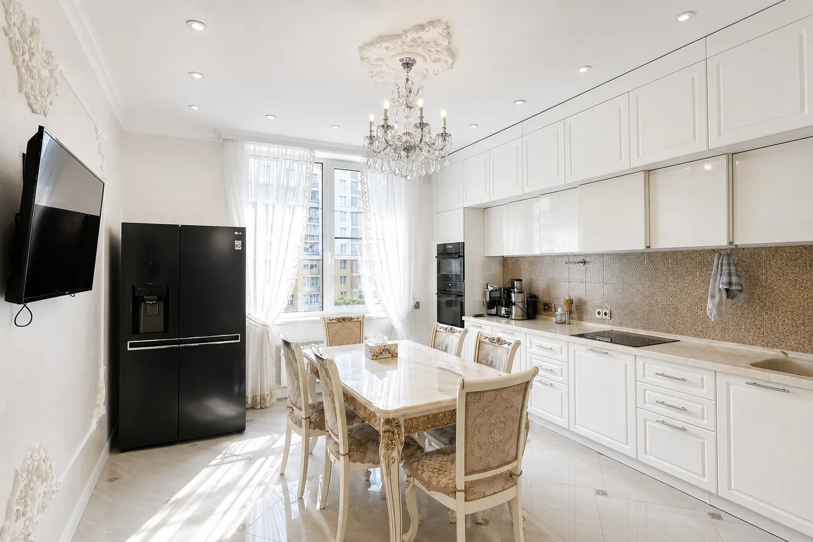 4-комнатная квартира 140,8 м² в ЖК «Мосфильмовский»