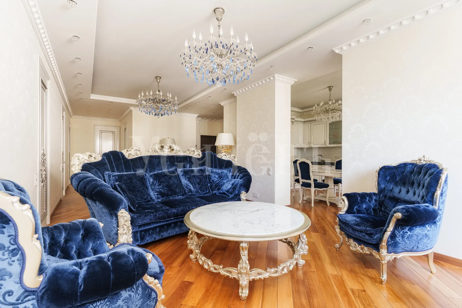 4-комнатная квартира 131,7 м² в ЖК «Dominion»