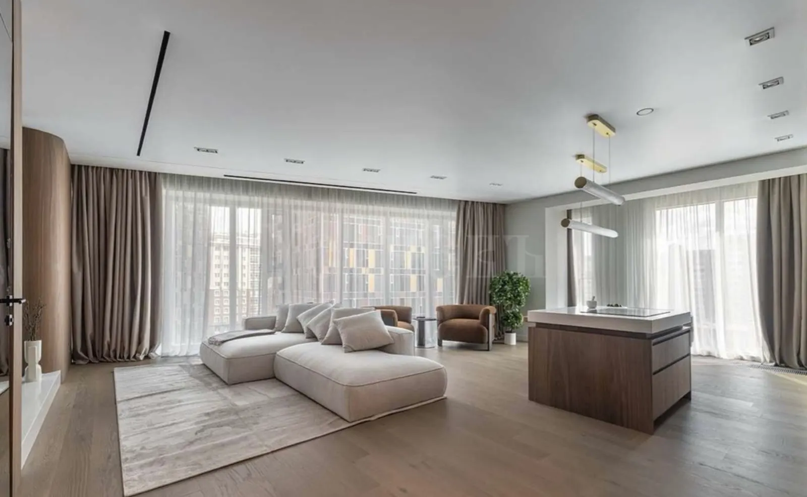 4-комнатная квартира 144,3 м² в ЖК «Sky House»